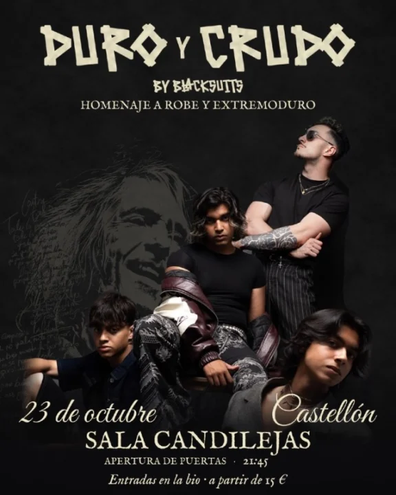 Tributo a Extremoduro y Robe en Castellón