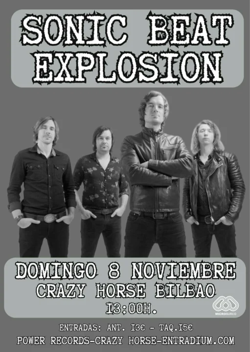 SONIC BEAT EXPLOSION — concierto en España