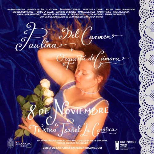 Paulina del Carmen y Orquesta de Cámara en Teatro municipal Isabel La Católica
