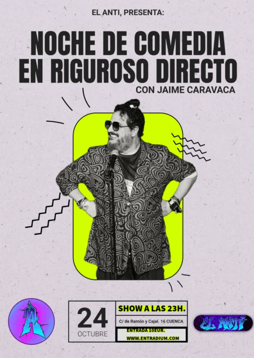 Monólogo de Jaime Caravaca en ''El Anti'' CUENCA en El Anti