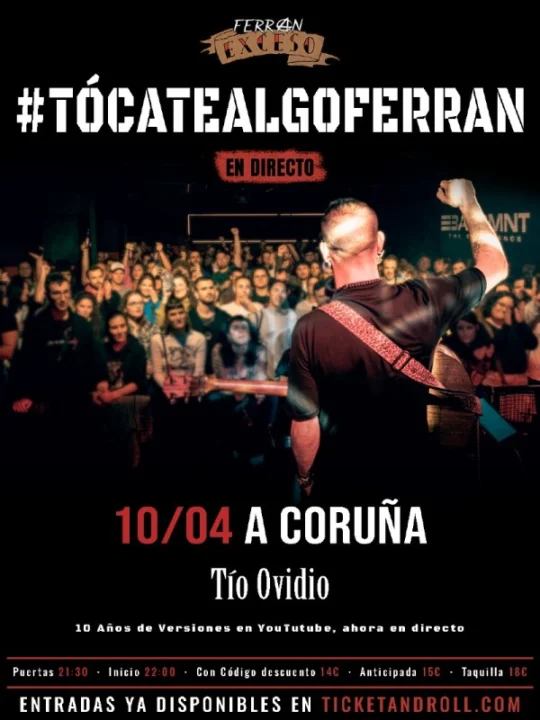 A Coruña – #TócateAlgoFerran EN DIRECTO