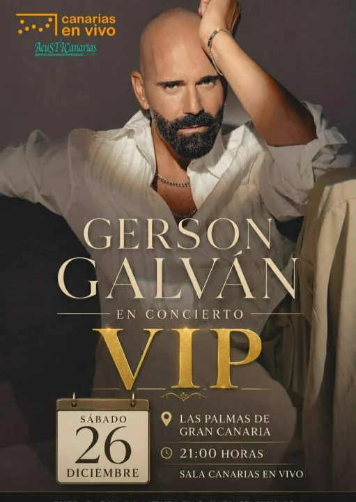 Gerson Galván en Concierto VIP en Canarias en Vivo