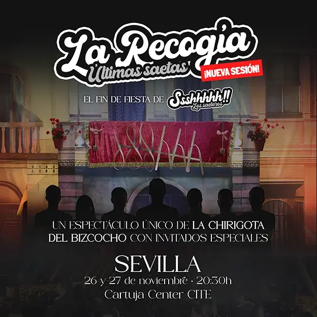 La Recogía (Últimas saetas) – Los Saeteros, la chirigota del Bizcocho