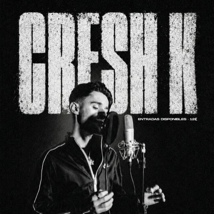 Cresh K en concierto