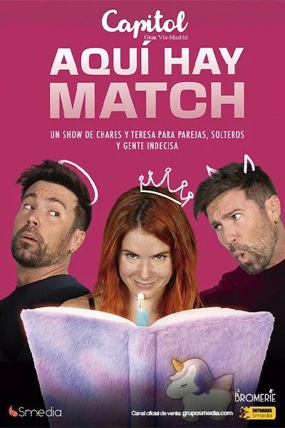 Aquí hay Match en Teatro - Cine Capitol