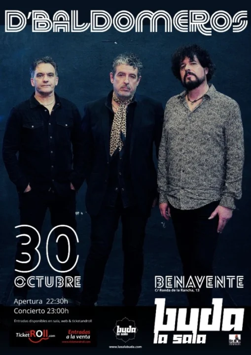 D’BALDOMEROS en La Sala Buda Benavente