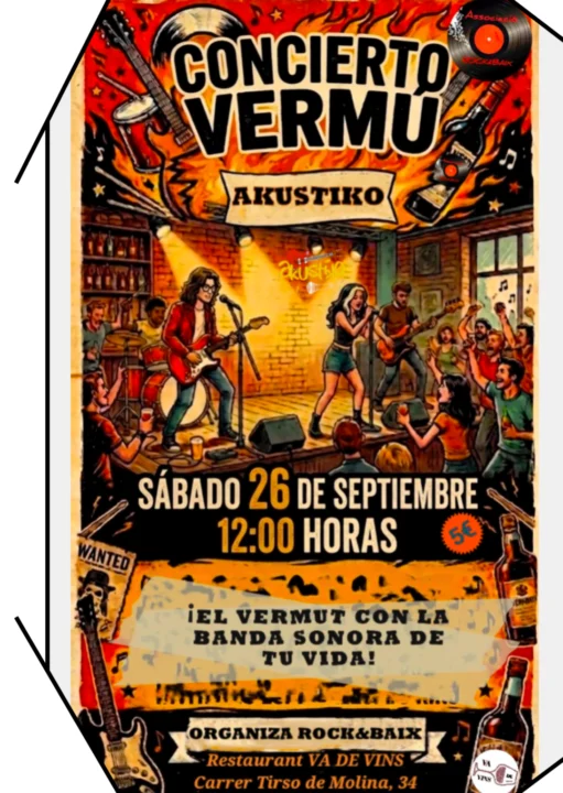 Vermut/Rock/AKUSTIKO en Restaurante Va de Vins