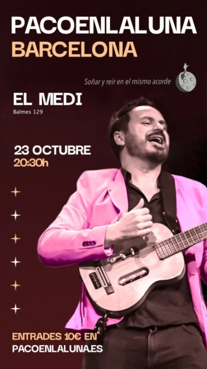 PACOENLALUNA en concierto