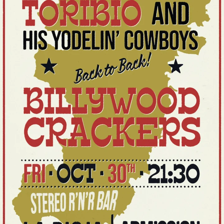 Alfonso Toribio& His Yodeling Cowboys + Billywood Crackers
