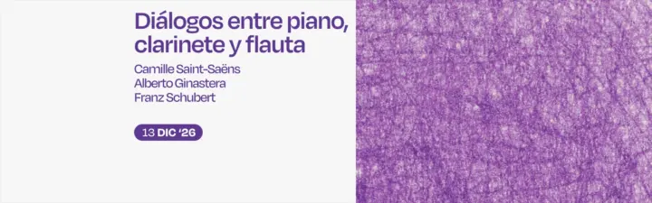 ROSS Cámara 04: Diálogos entre piano, clarinete y flauta