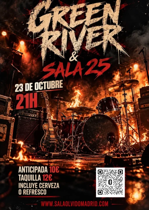 GREEN RIVER & SALA 25 en Sala Olvido 15