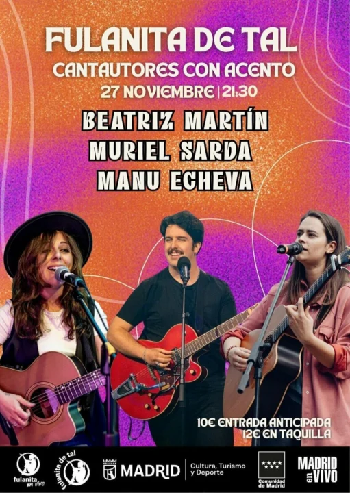 Cantautores con acento